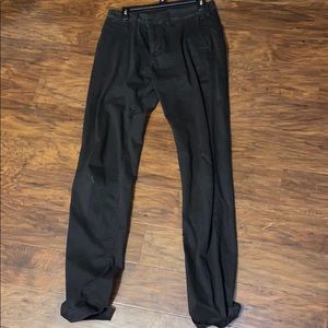 American eagle black chinos